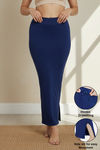 Zivame All Day Seamless Mermaid Saree Shapewear With Removable Drawcord - Navy Blue — thumbnail 1